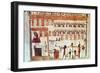 Detail from a Book of the Dead Scroll, Ancient Egyptian, Ptolemaic Period, 332-30 BC-null-Framed Giclee Print