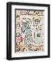 Detail from a Mayan Codex-null-Framed Giclee Print