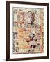 Detail from a Mayan Codex-null-Framed Giclee Print