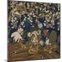 Detail from a Set of Chinese Painted Wallpaper Panels Depicting Pheasants, Phoenix and Peacocks…-Chinese School-Mounted Giclee Print