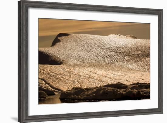 Detail from an Iceberg in Greenland-Françoise Gaujour-Framed Photographic Print