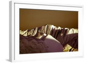 Detail from an Iceberg in Greenland-Françoise Gaujour-Framed Photographic Print