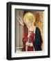 Detail from Annunciation with St Luke the Evangelist-Benedetto Bonfigli-Framed Premium Giclee Print