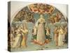 Detail from Assumption of Virgin-Girolamo di Benvenuto-Stretched Canvas