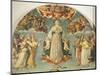 Detail from Assumption of Virgin-Girolamo di Benvenuto-Mounted Giclee Print