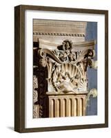 Detail from Audience Chamber Door Built in 15th Century-null-Framed Giclee Print