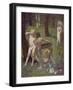 Detail from 'Autumn', 1871-Pierre Puvis de Chavannes-Framed Giclee Print