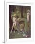 Detail from 'Autumn', 1871-Pierre Puvis de Chavannes-Framed Giclee Print