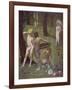 Detail from 'Autumn', 1871-Pierre Puvis de Chavannes-Framed Giclee Print