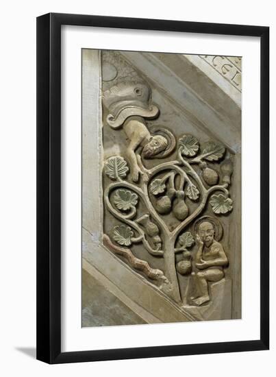 Detail from Bas-Relief by Sculptor Nicodemo Da Guardiagrele-null-Framed Giclee Print