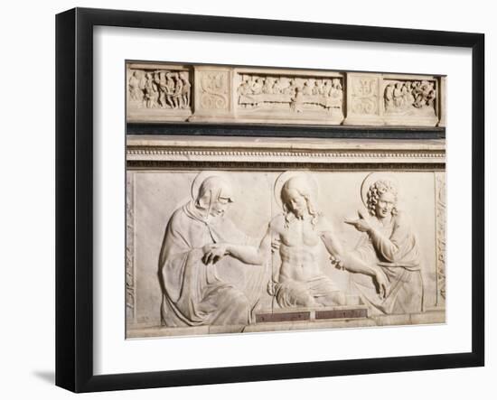 Detail from Bas-Relief from Altar-null-Framed Giclee Print