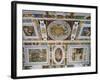 Detail from Ceiling of Hall of Farnesina Magnificence-Taddeo Zuccari-Framed Giclee Print