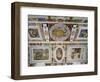 Detail from Ceiling of Hall of Farnesina Magnificence-Taddeo Zuccari-Framed Giclee Print