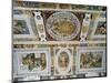 Detail from Ceiling of Hall of Farnesina Magnificence-Taddeo Zuccari-Mounted Giclee Print