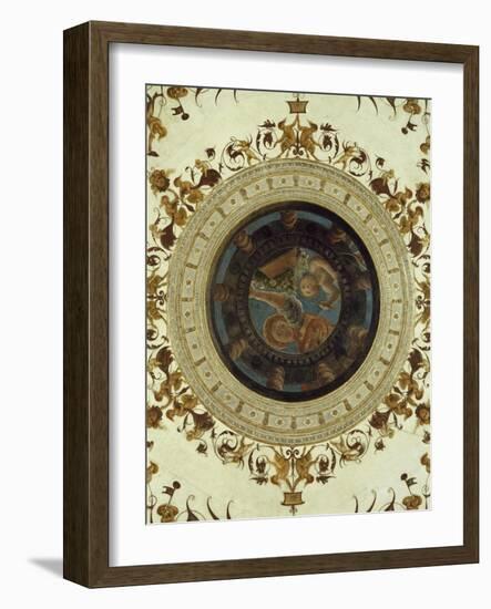 Detail from Decorative Frescoes-Lorenzo Leonbruno-Framed Giclee Print