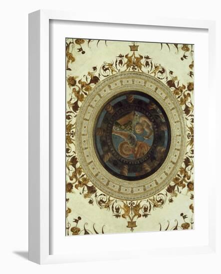 Detail from Decorative Frescoes-Lorenzo Leonbruno-Framed Giclee Print