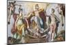 Detail from Fresco Apotheosis of Art of Drawing-Federico Zuccari-Mounted Giclee Print