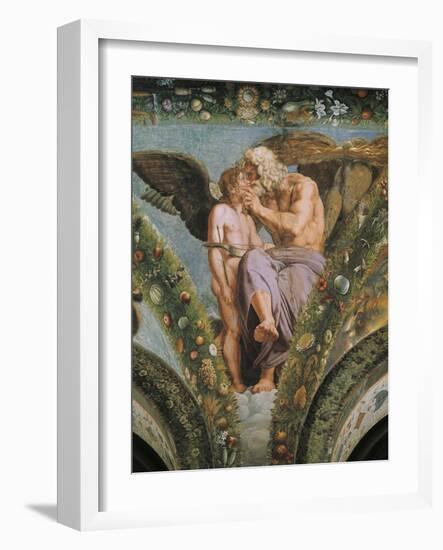 Detail from Fresco Cycle Stories of Cupid and Psyche, 1518-Raffaello Sanzio-Framed Giclee Print