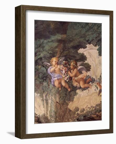 Detail from Fresco-Carlo Maratti-Framed Giclee Print