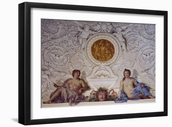 Detail from Fresco-Carlo Maratti-Framed Giclee Print