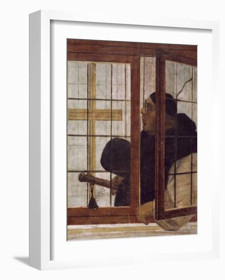 Detail from Fresco-Leone Ghezzi-Framed Giclee Print