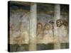 Detail from Fresco-Romanino Girolamo-Stretched Canvas