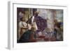 Detail from Frescoes on Facade of Palazzo Thiene-null-Framed Giclee Print