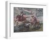 Detail from Hunting Scene, 1574-1581-Antonio Tempesta-Framed Premium Giclee Print