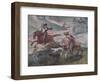 Detail from Hunting Scene, 1574-1581-Antonio Tempesta-Framed Giclee Print