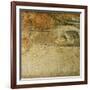 Detail from Leonardo's Last Supper: What Specialists Believed to be a Piece of Bread-Leonardo da Vinci-Framed Giclee Print