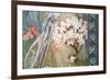 Detail from Maude Adams as Joan of Arc-Alphonse Mucha-Framed Art Print