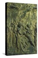 Detail from Panel-Lorenzo Ghiberti-Stretched Canvas