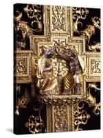 Detail from Silver-Gilt Cross, 1509-Battista Agnese-Stretched Canvas