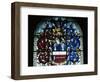 Detail from Stained-Glass Window in Turku Cathedral, Finland-null-Framed Giclee Print