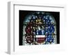 Detail from Stained-Glass Window in Turku Cathedral, Finland-null-Framed Giclee Print