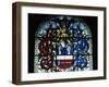 Detail from Stained-Glass Window in Turku Cathedral, Finland-null-Framed Giclee Print