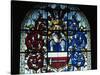 Detail from Stained-Glass Window in Turku Cathedral, Finland-null-Stretched Canvas