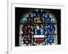 Detail from Stained-Glass Window in Turku Cathedral, Finland-null-Framed Giclee Print