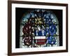 Detail from Stained-Glass Window in Turku Cathedral, Finland-null-Framed Giclee Print