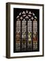 Detail from Stained-Glass Windows of Saint John's Cathedral-null-Framed Giclee Print