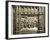 Detail from Stories from Life of Saint John the Baptist: Announcement to Zechariah and Visitation-Bernardo Cennini-Framed Giclee Print