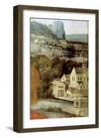 Detail from the Altarpiece of St Anthony, 16th Century-null-Framed Giclee Print