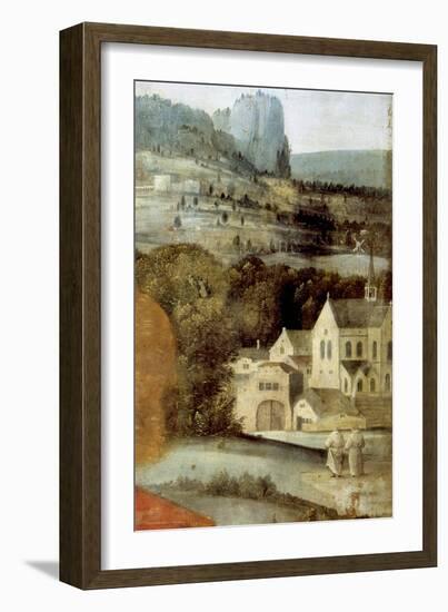 Detail from the Altarpiece of St Anthony, 16th Century-null-Framed Giclee Print