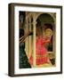 Detail from the Annunciation Showing the Angel Gabriel-Fra Angelico-Framed Giclee Print