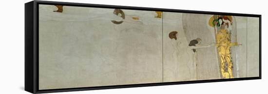 Detail from the Beethoven Frieze, 1902-Gustav Klimt-Framed Stretched Canvas