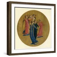 'Detail from the Coronation of the Virgin', 15th century, (c1909)-Fra Angelico-Framed Giclee Print