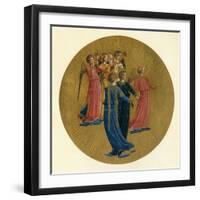 'Detail from the Coronation of the Virgin', 15th century, (c1909)-Fra Angelico-Framed Giclee Print