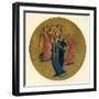 'Detail from the Coronation of the Virgin', 15th century, (c1909)-Fra Angelico-Framed Giclee Print