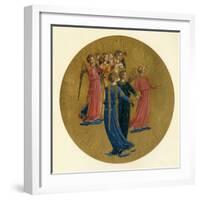 'Detail from the Coronation of the Virgin', 15th century, (c1909)-Fra Angelico-Framed Giclee Print