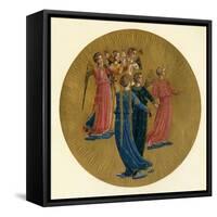 'Detail from the Coronation of the Virgin', 15th century, (c1909)-Fra Angelico-Framed Stretched Canvas